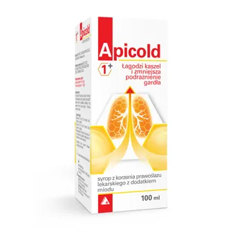 Apicold 1+, syrop, 100 ml 