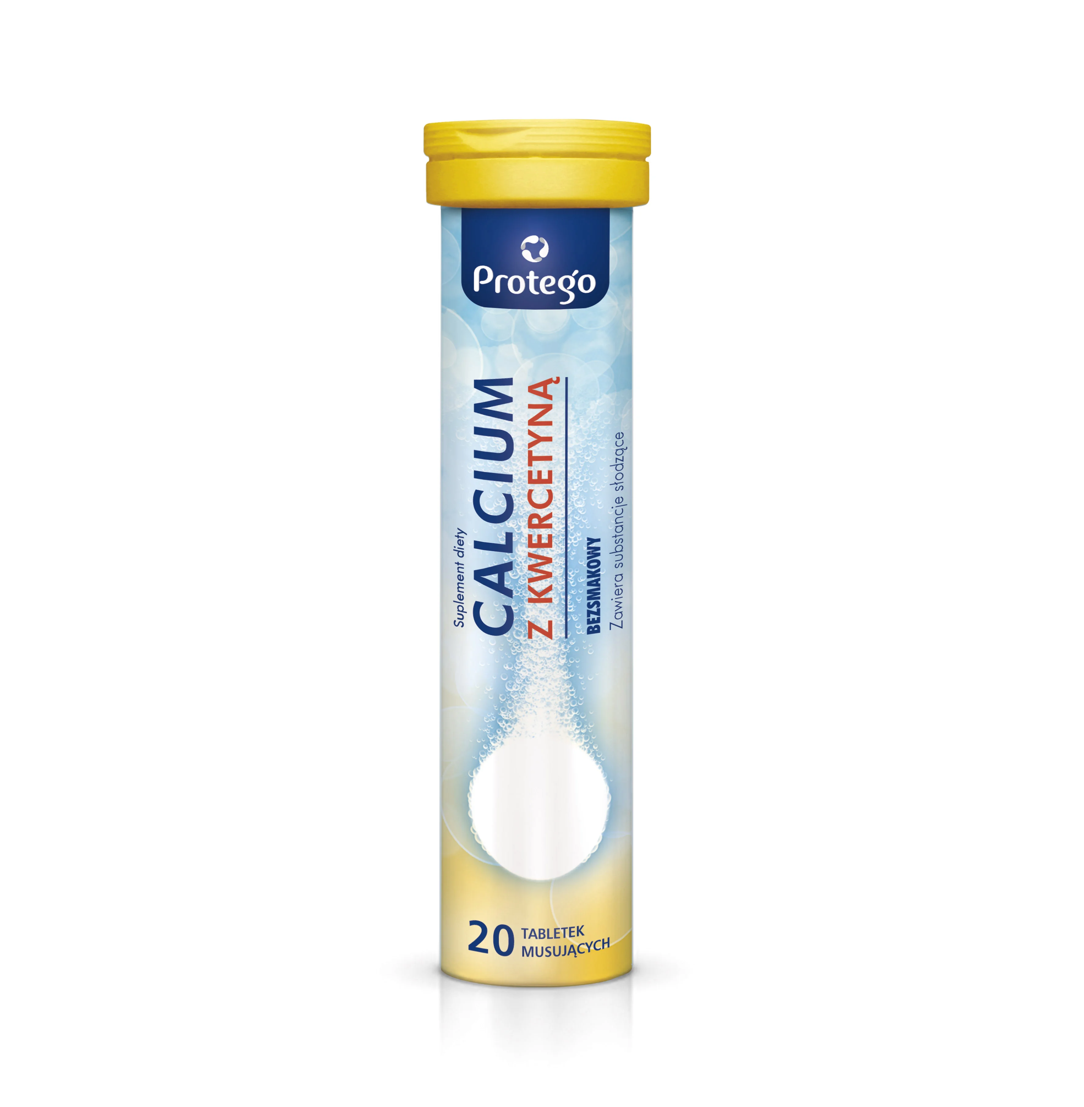 Protego Calcium z kwercetyną 20 tabletek musujących