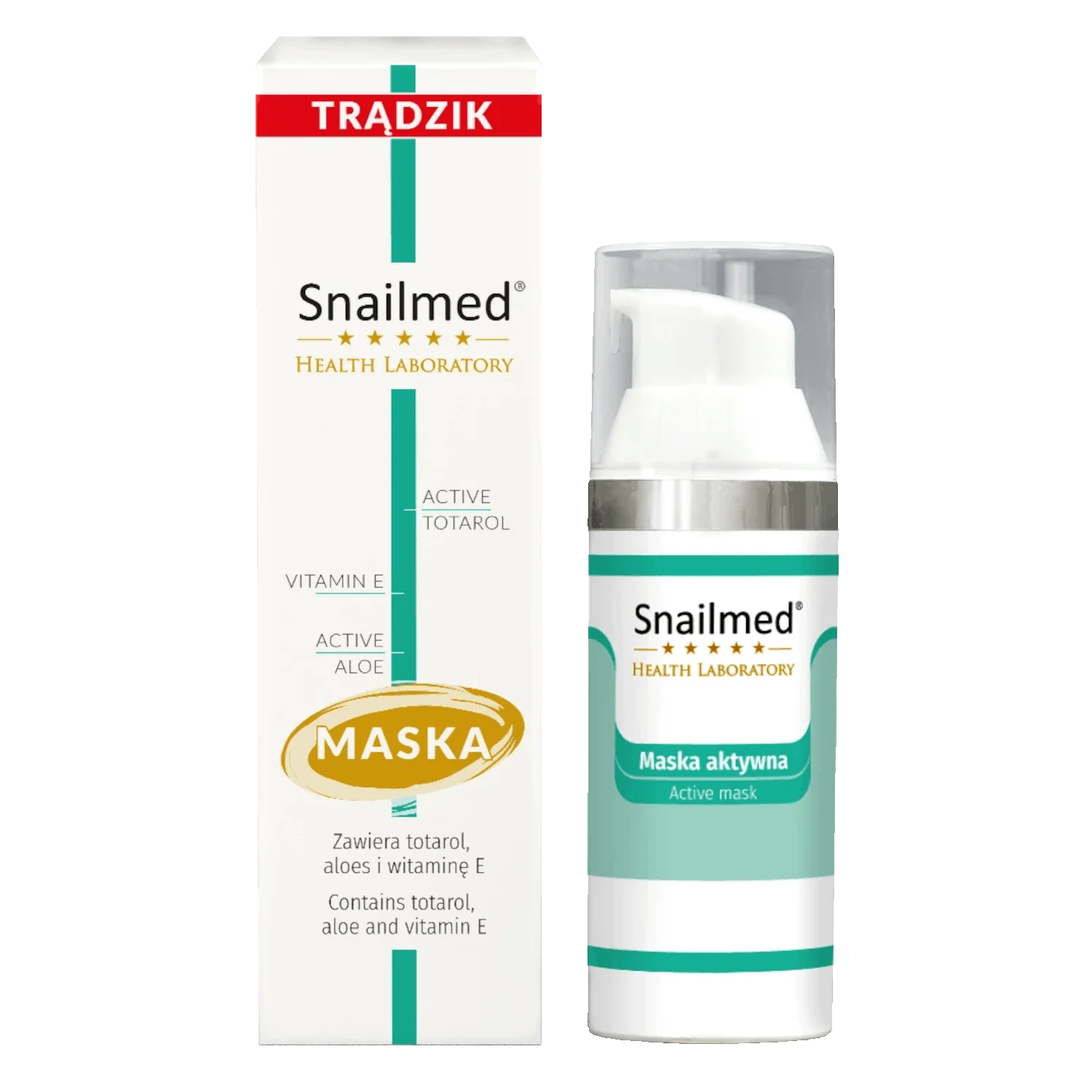 Snailmed maska lipoaktywna z totarolem, 30 ml