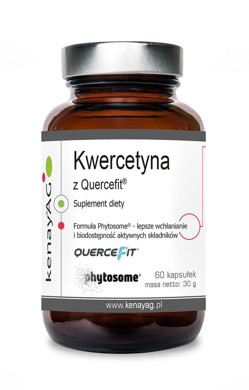 KenayAG, Kwercetyna Quercefitt, suplement diety, 60 kapsułek