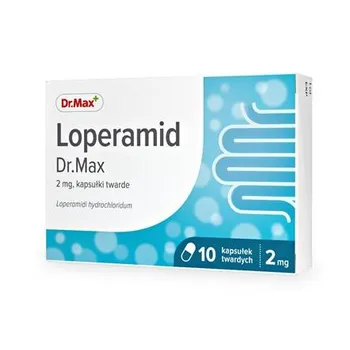Loperamid Dr.Max, 2 mg, 10 kapsułek 