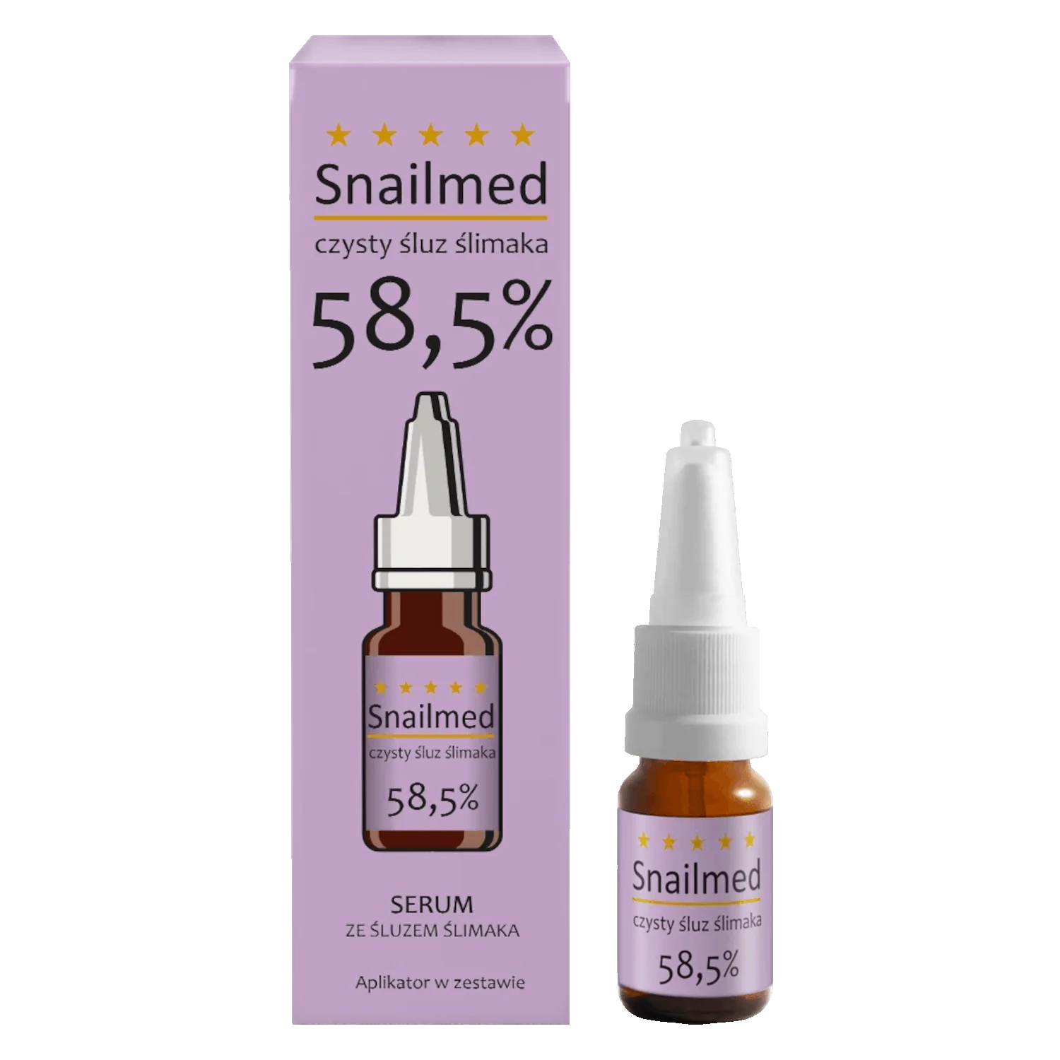 Snailmed serum ze śluzem ślimaka, ampułka 8 ml
