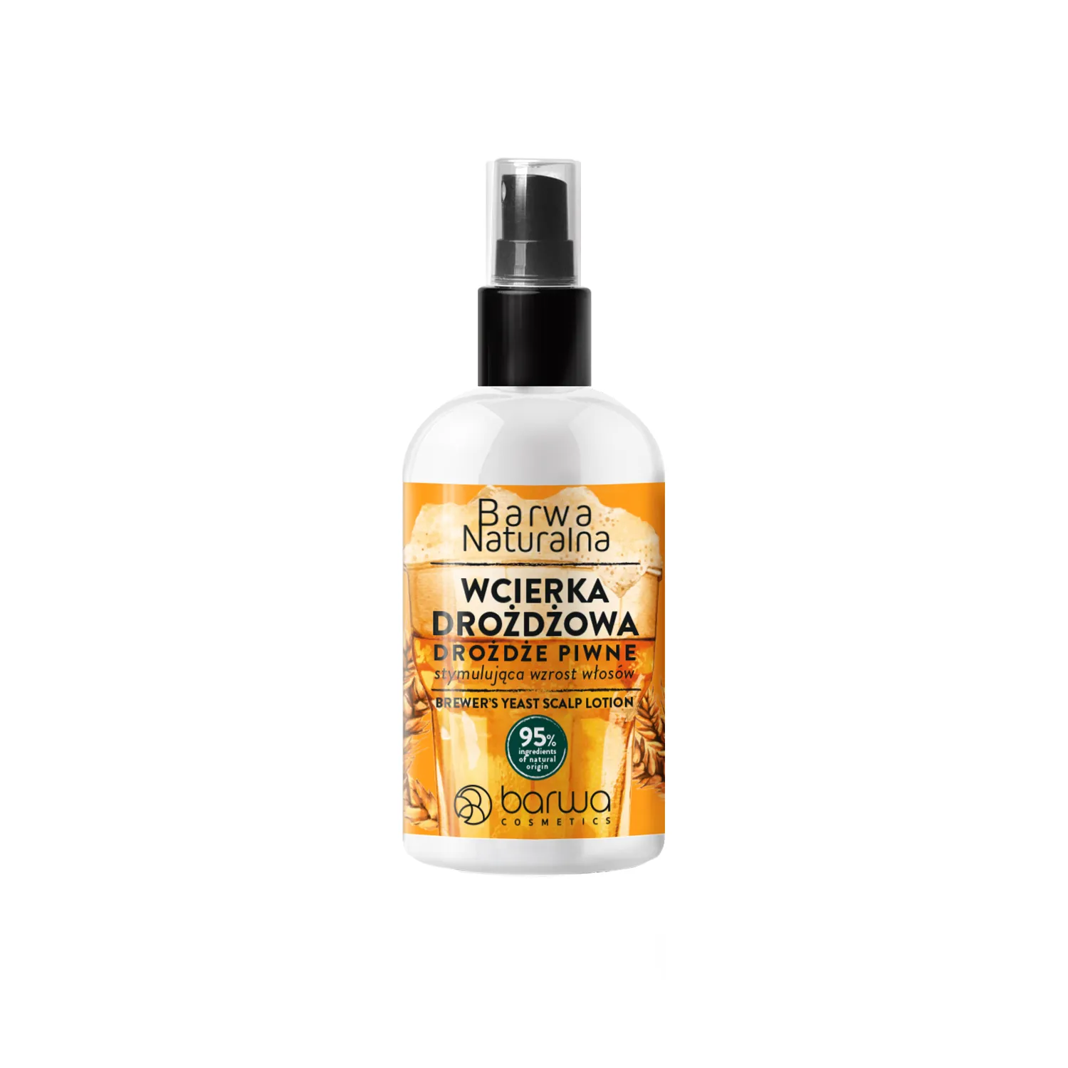 Barwa Naturalna Drożdże Piwne wcierka do skóry głowy drożdżowa, 100 ml