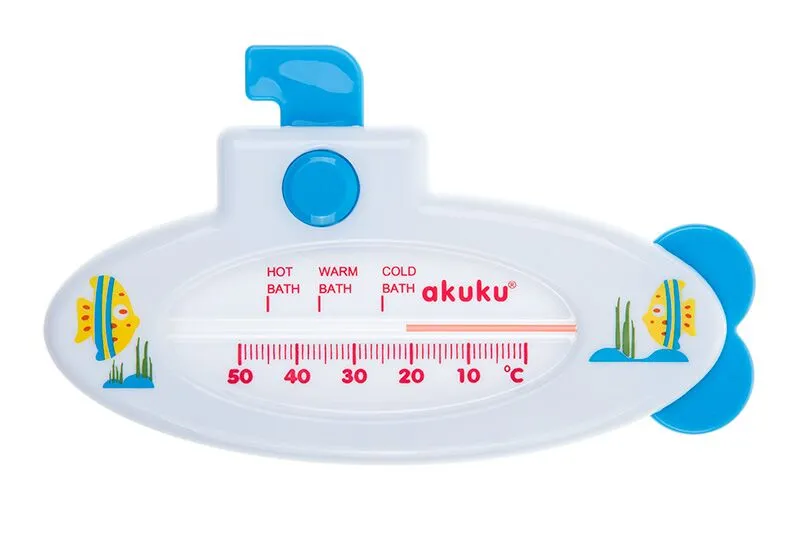 Akuku, pływający termometr do kąpieli, submarine, A0396, 1 sztuka