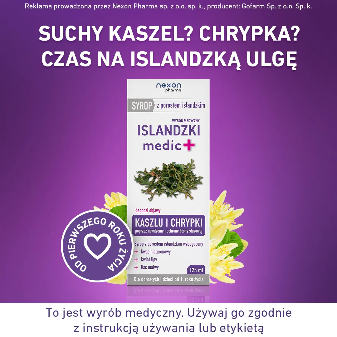 Nexon Pharma Islandzki medic+ syrop, 125 ml