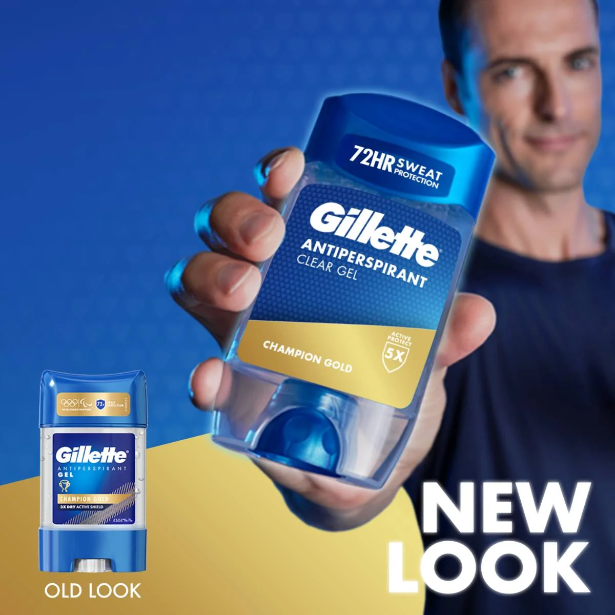 Gillette Champion Gold antyperspirant w żelu, 70 ml