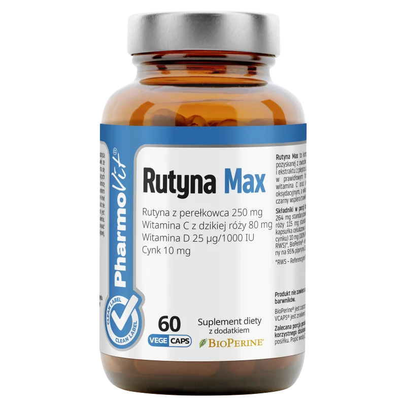 Pharmovit Rutyna Max suplement diety, 60 kapsułek