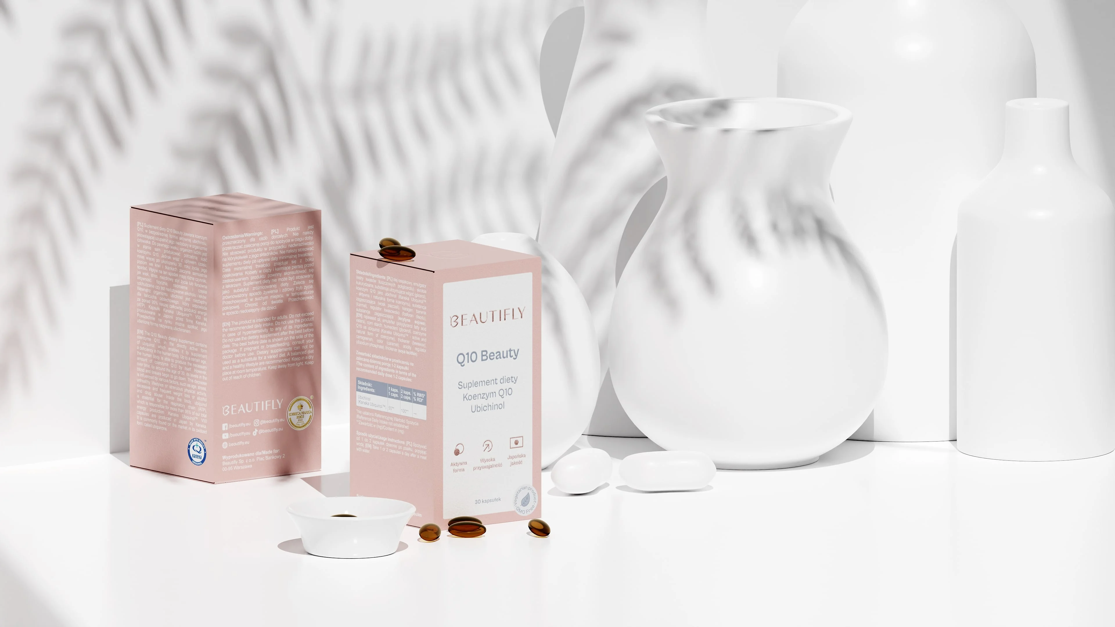 Beautifly Q10 Beauty Koenzym Q10 Ubichinol 30 kapsułek