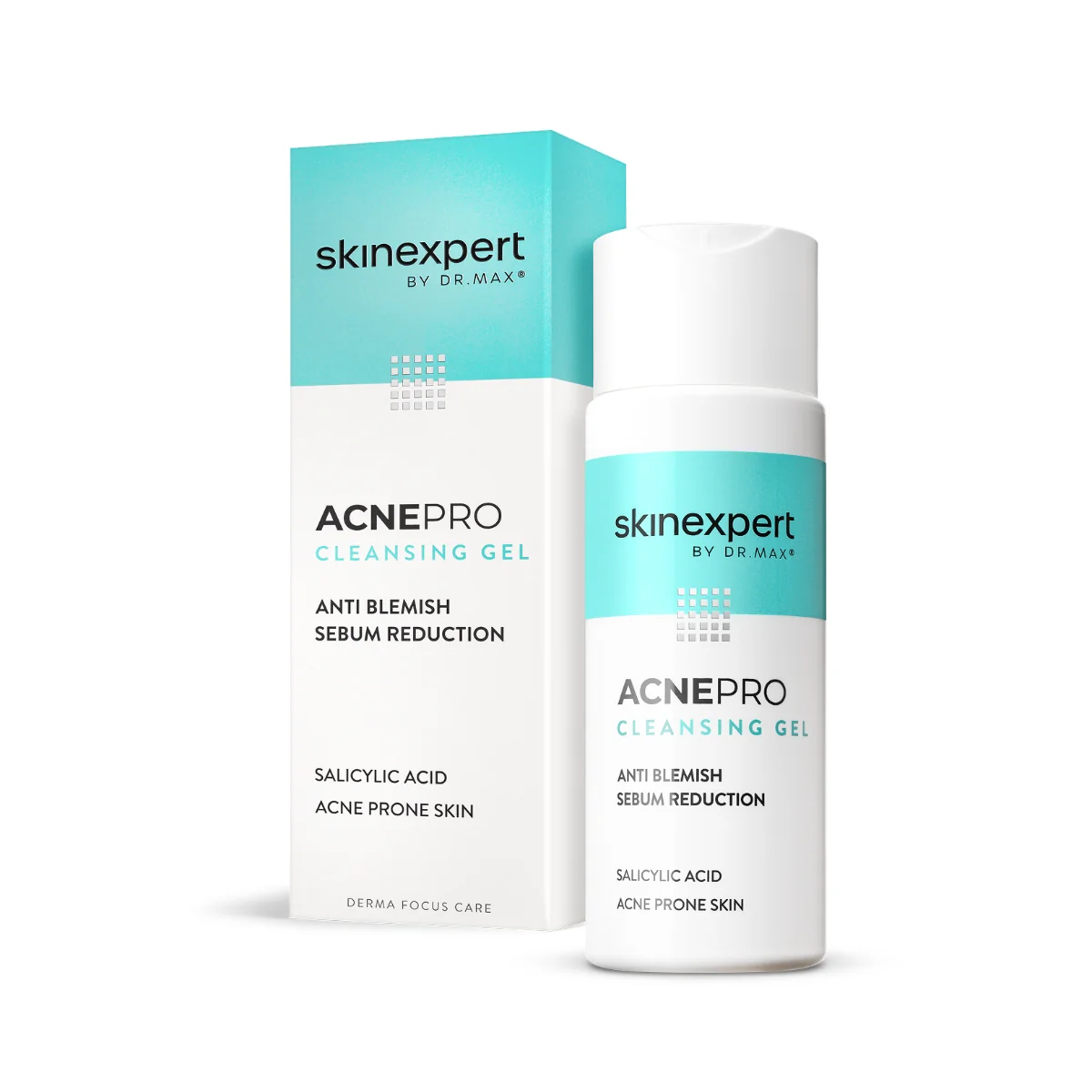 Skinexpert by Dr. Max® AcnePro Gel Cleanser Żel oczyszczający przeciw niedoskonałościom, 200 ml