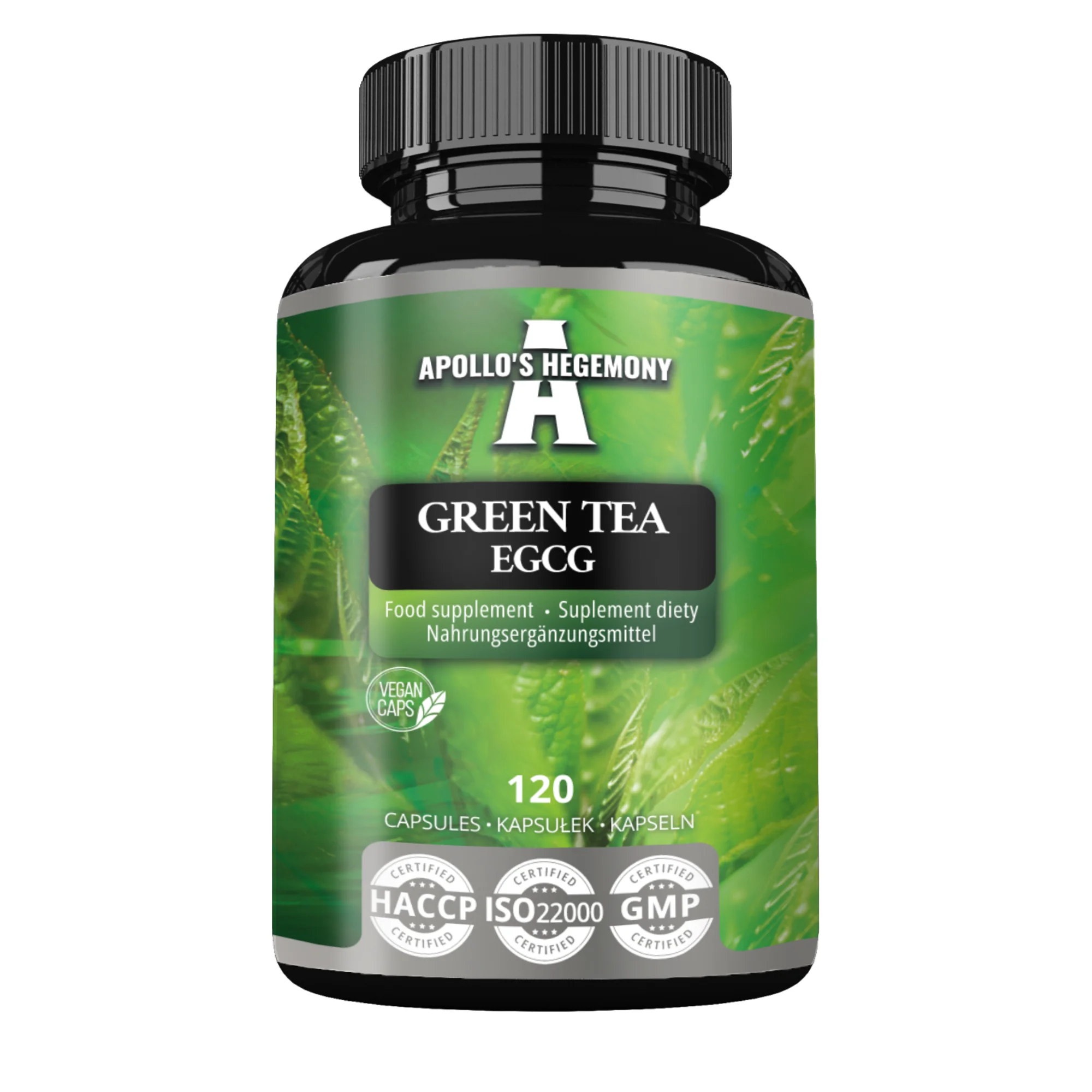 Apollo's Hegemony Green Tea EGCG 120 kapsułek