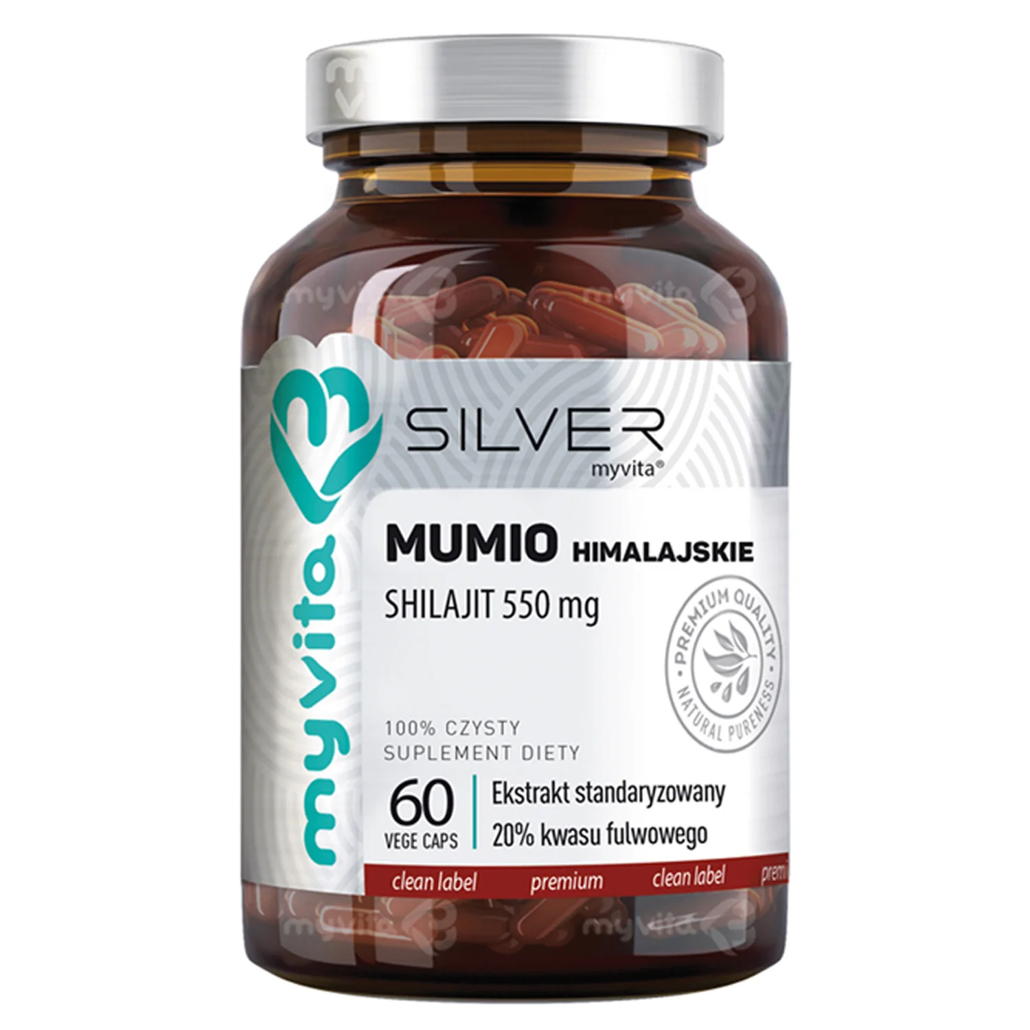 MyVita Silver Mumio Himalajskie 60 kapsułek