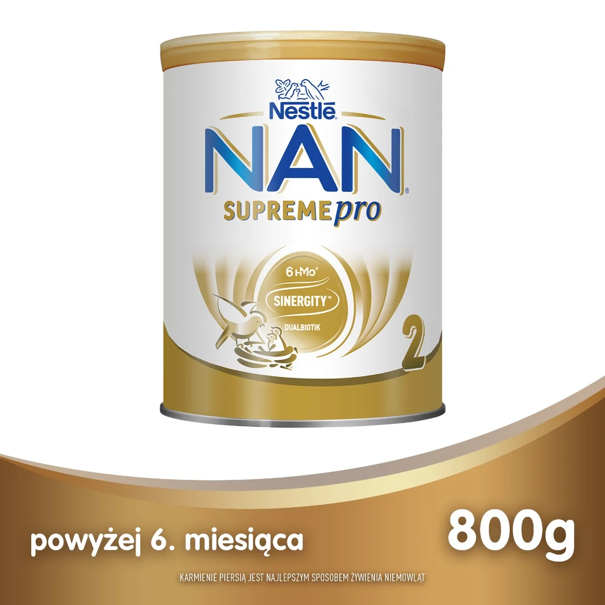 Nan Supreme 2 HM-0, mleko w proszku, 800 g
