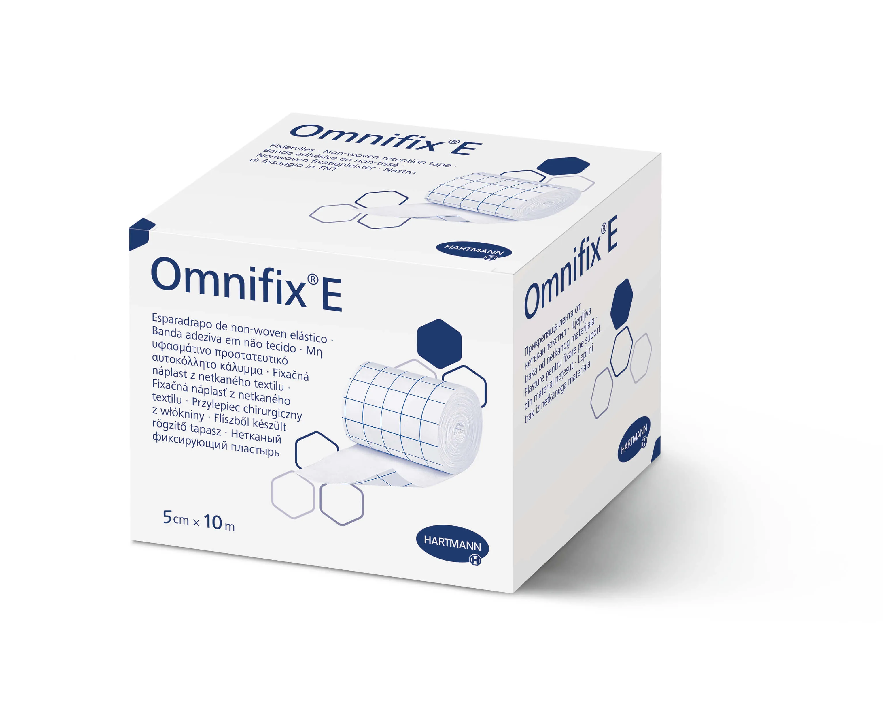 Omnifix E, przylepiec z włókniny, 5 cm x 10 m, 1 sztuka