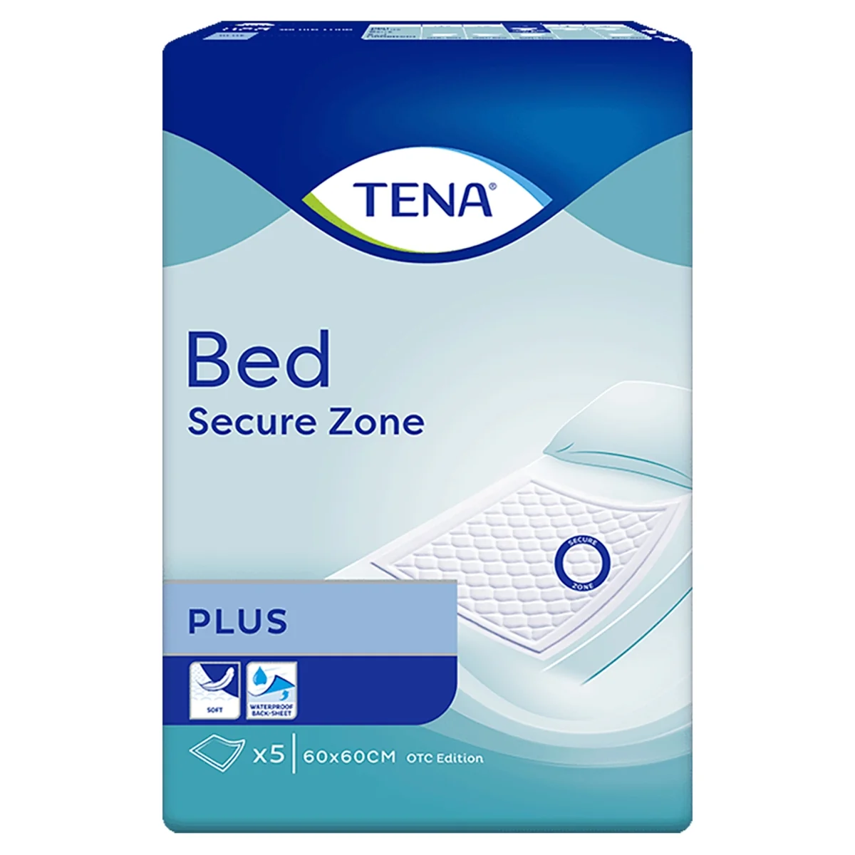 TENA Bed Plus podkłady OTC Edition 60 x 60 cm, 5 sztuk