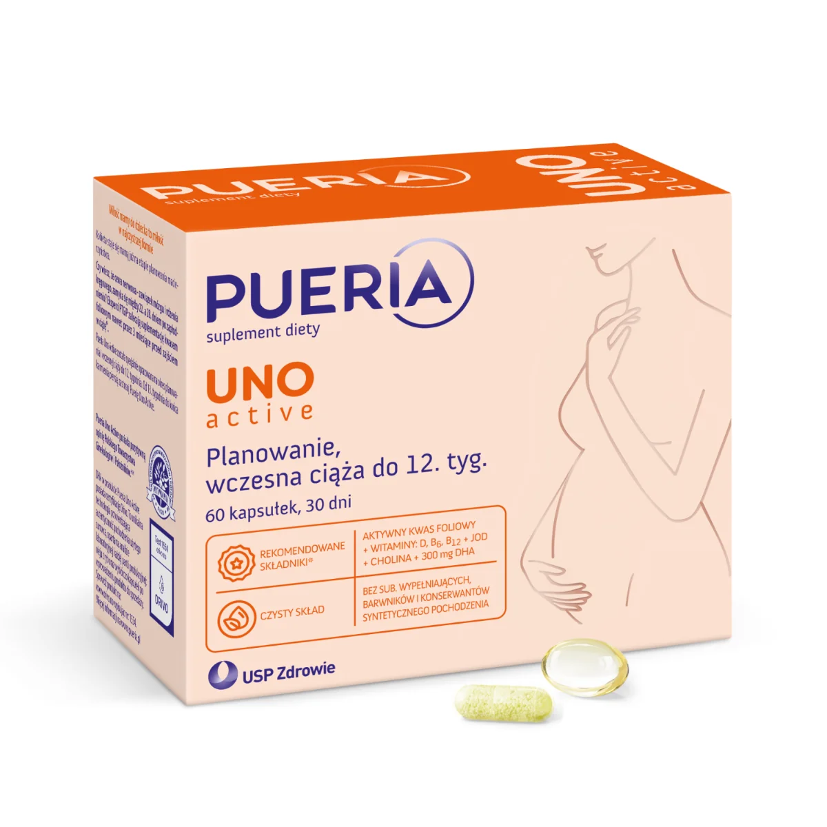 Pueria Uno Active 60 kapsułek