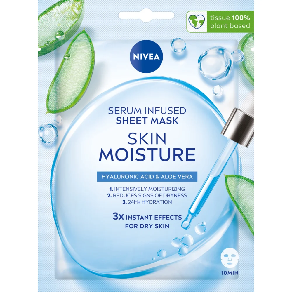 Nivea Skin Moisture maska w płachcie, 1 sztuka