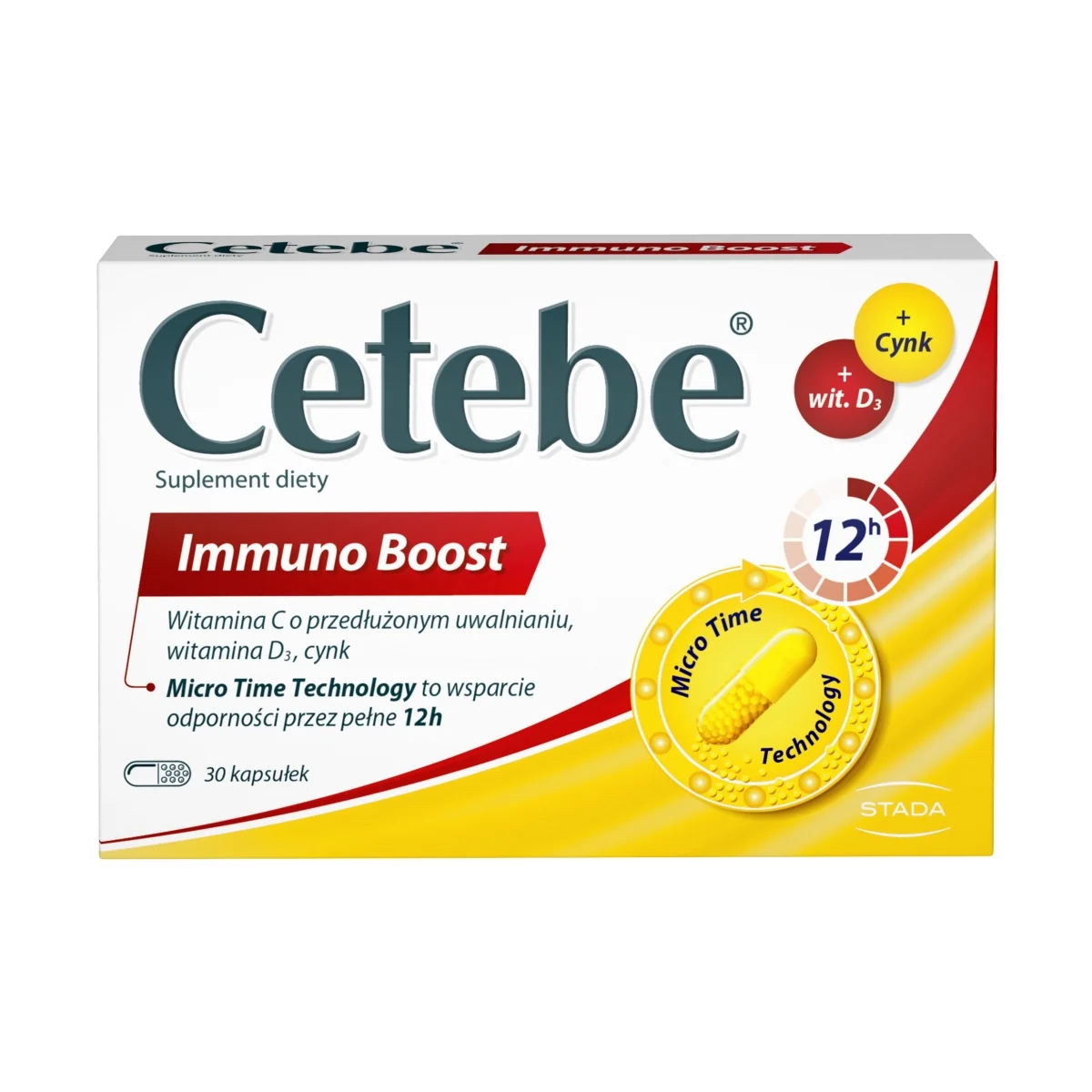 Cetebe Immuno Boost 30 kapsułek