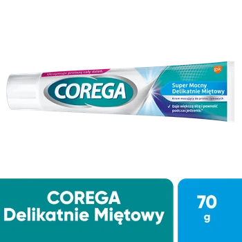 Corega Super Mocny krem mocujący do protez zębowych, 70 g