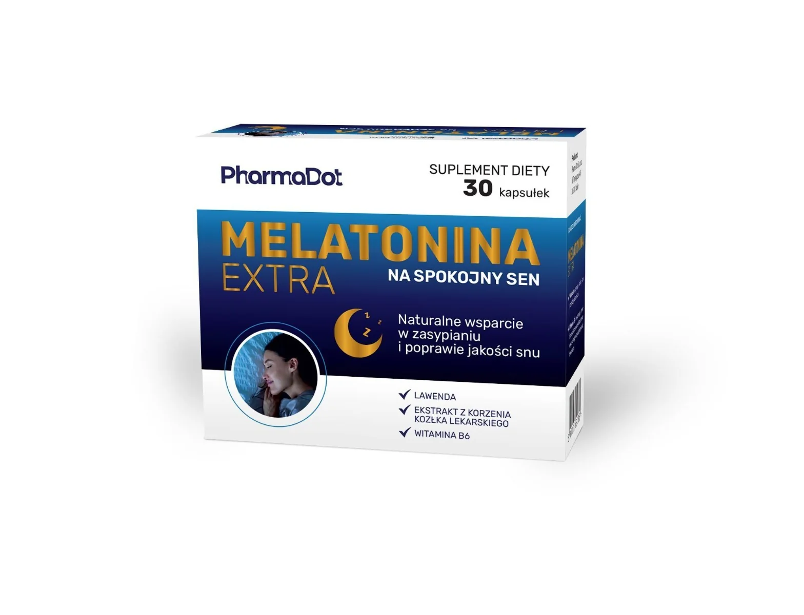 Pharmadot Melatonina Extra 30 kapsułek
