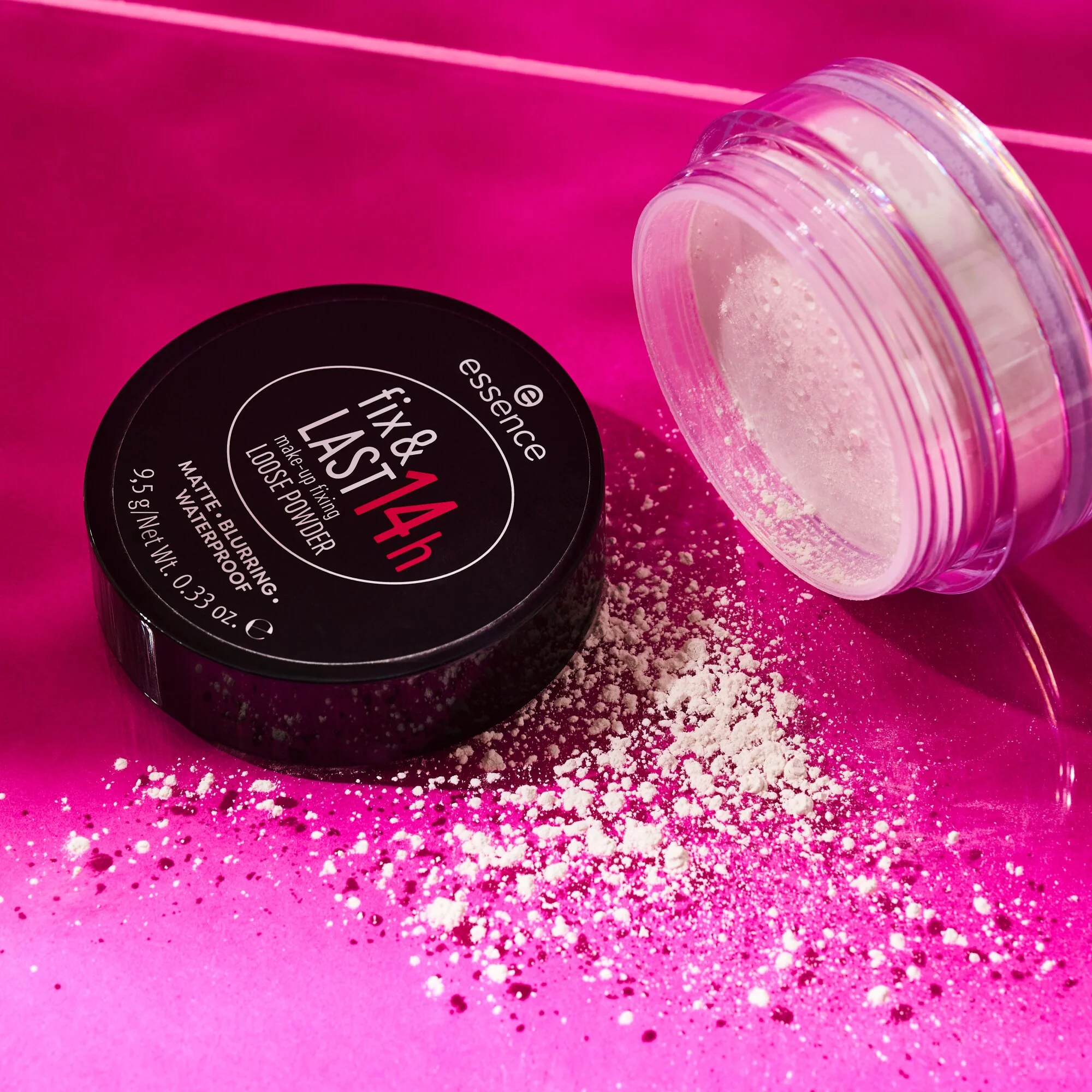 Essence Fix & Last 14h Make-Up Fixing Loose Powder puder sypki, 9,5 g