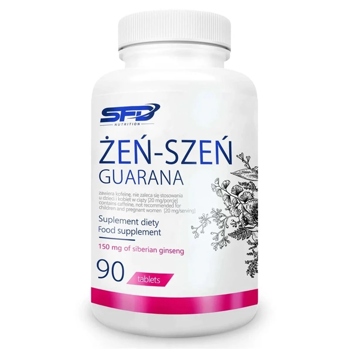 SFD Żeń-szeń + Guarana 90 szt.