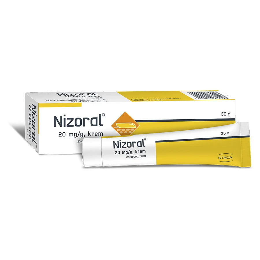 Nizoral 20 mg/g krem o działaniu przeciwgrzybicznym, 30 g