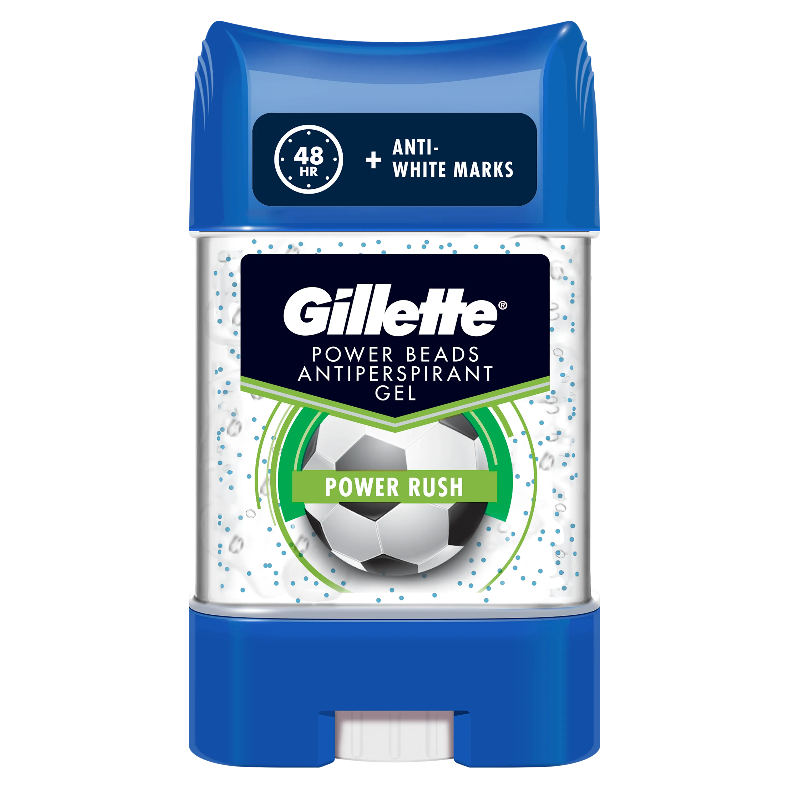 Gillette Power Beads Powerrush antyperspirant w żelu dla mężczyzn, 75 ml