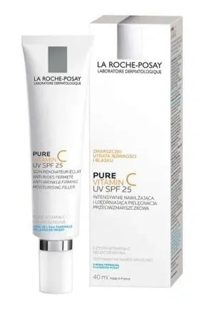 La Roche-Posay Pure Vitamin C UV Krem wypełniający zmarszczki SPF 25, 40ml