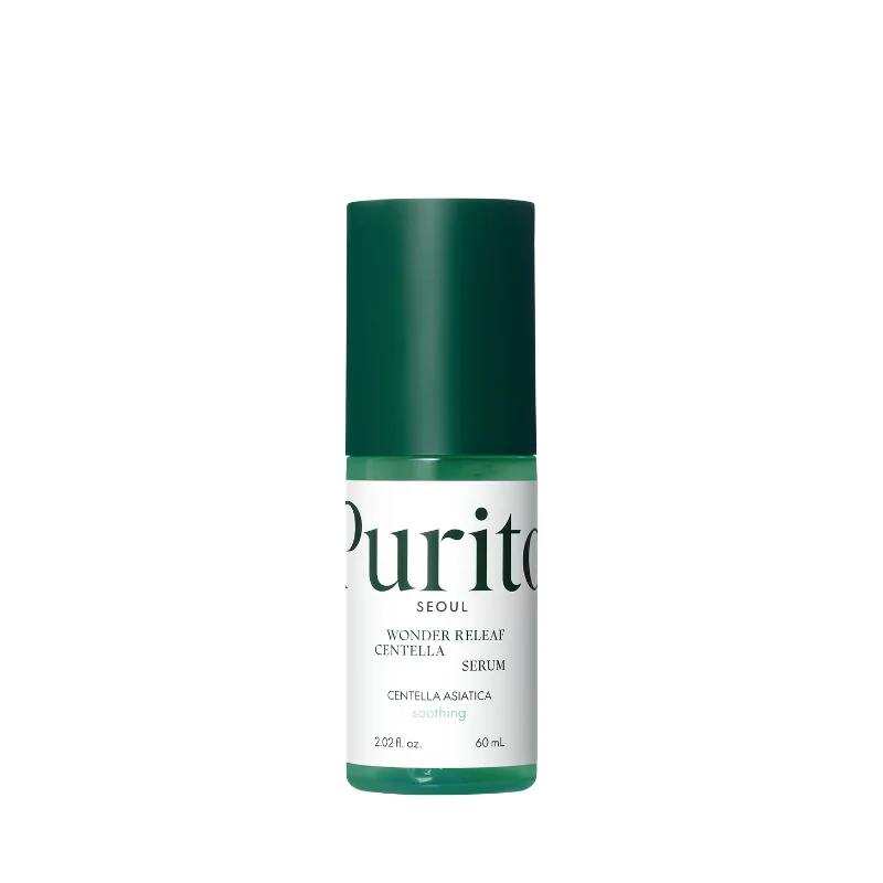 Purito Wonder Releaf Centella regenerujące serum do twarzy z ekstraktem z wąkroty azjatyckiej, 60 ml