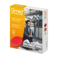 Qmed Balance Disc poduszka sensoryczna z wypustkami czerwona, 1 szt.