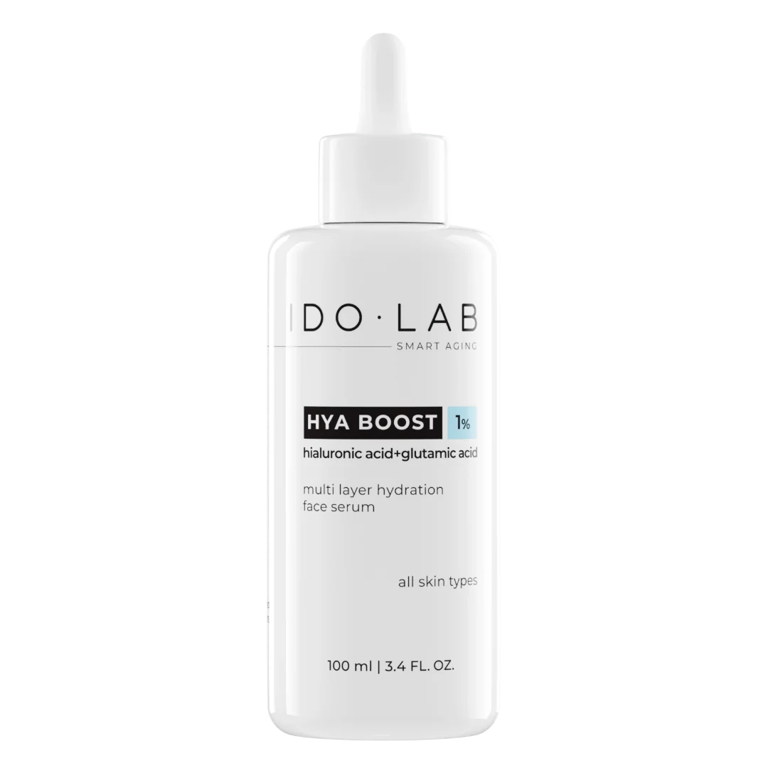 IDO LAB Hya Boost intensywnie nawilżające, dodające blasku serum do twarzy, 100 ml