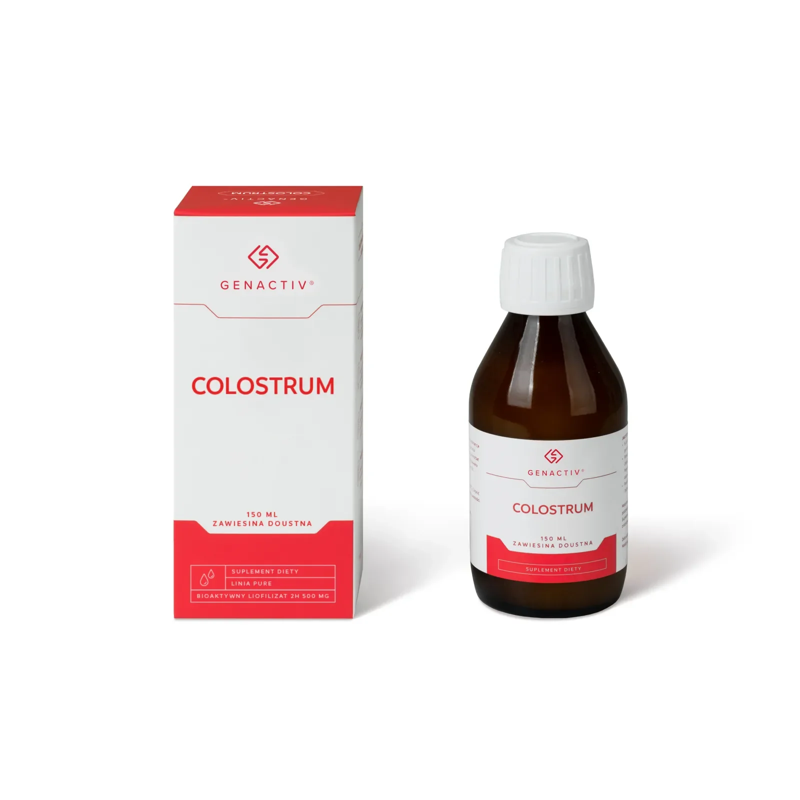 Genactiv Colostrum zawiesina doustna, 150 ml