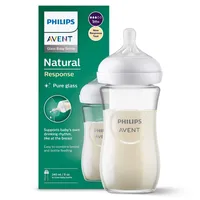 Philips Avent responsywna butelka dla niemowląt Natural SCY933/01 szklana, 240 ml