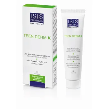 Isis Pharma Teen Derm K, krem keratoregulujący do skóry tłustej i trądzikowej, 30 ml 
