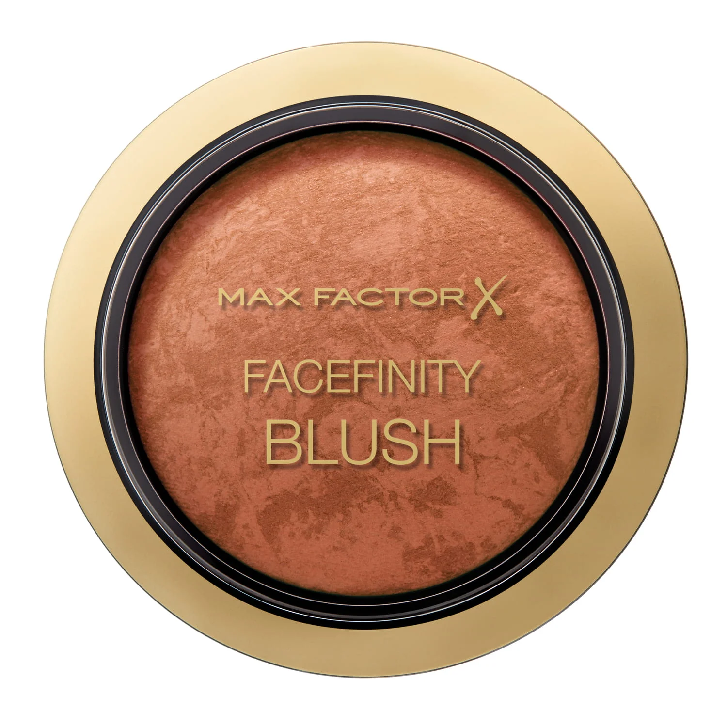 Max Factor Facefinity Blush Creme Puff marmurkowy róż do policzków wypiekany, 25 Alluring Pink, 1,5 g