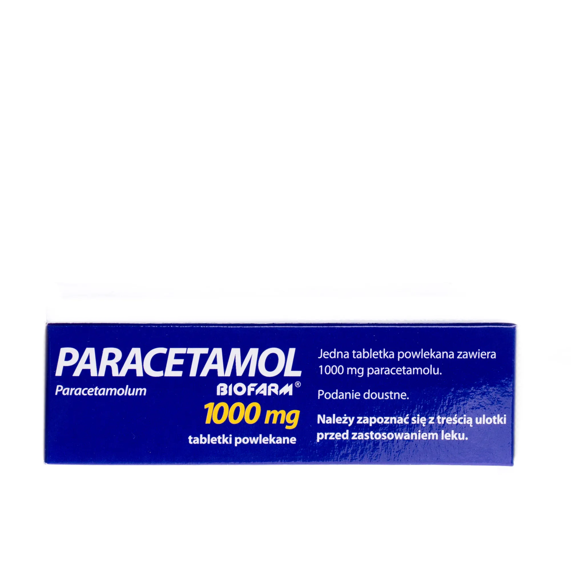Paracetamol  Biofarm 1000 mg, 10 tabletek powlekanych 