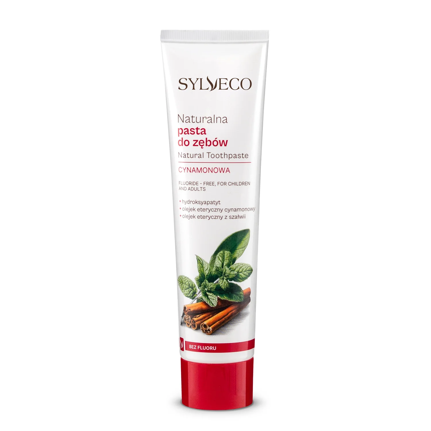Sylveco pasta do zębów cynamonowa bez fluoru, 100 ml