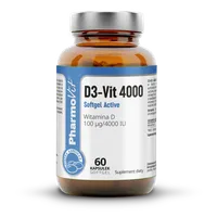 Pharmovit D3-Vit 4000, suplement diety, 60 kapsułek