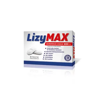 Lizymax, 684 mg, 10 taqbletek powlekanych 