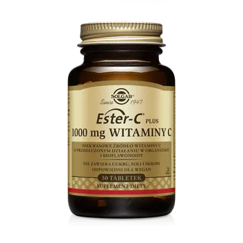 Solgar, Ester C Plus 1000 mg Witamina C, suplement diety, 30 tabletek 