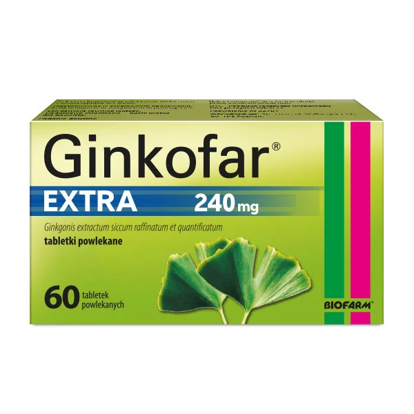 Ginkofar Extra 240 mg 60 tabletek