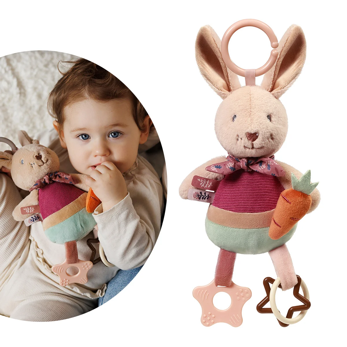 Babyono zawieszka Rabbit Karo, 1 sztuka