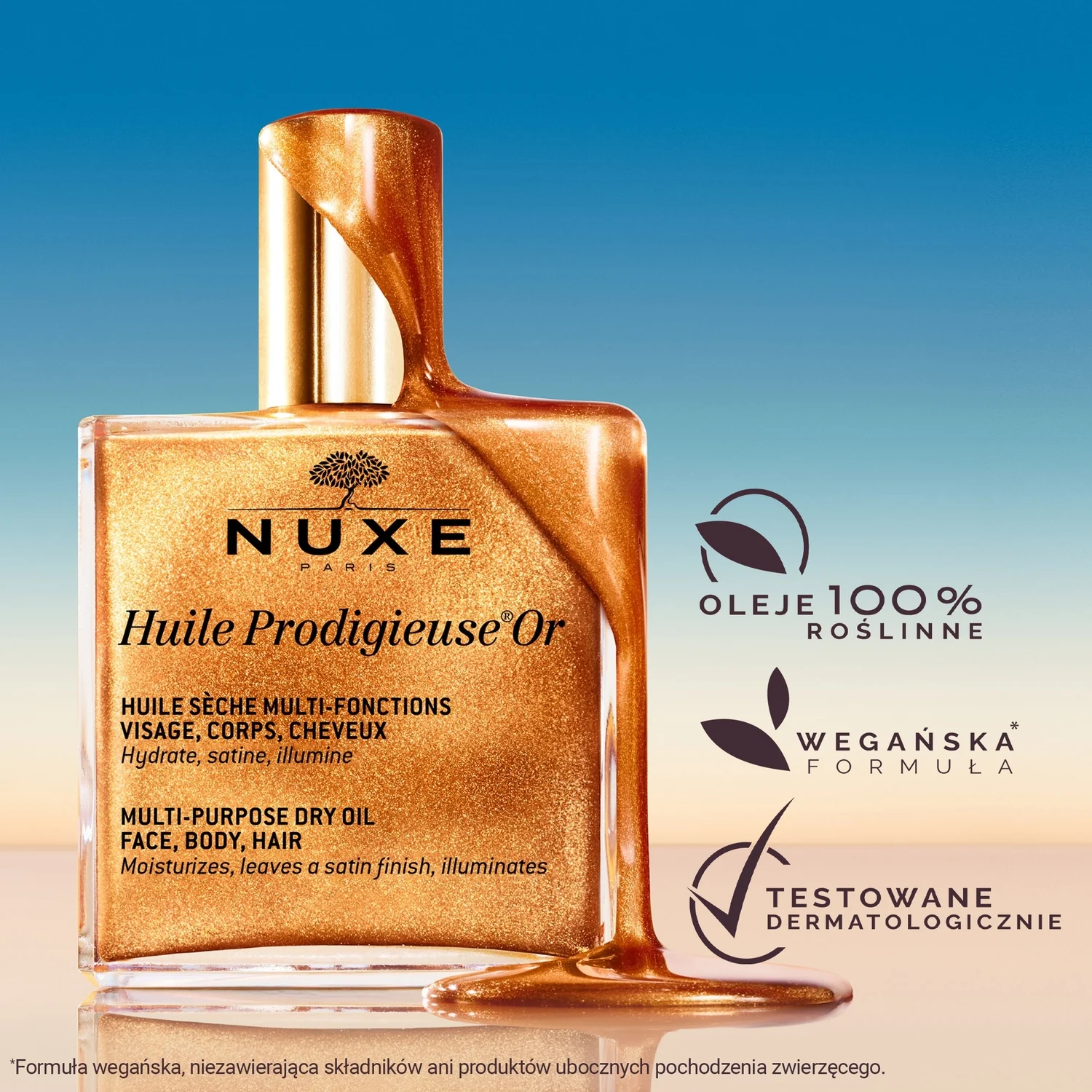 Nuxe Zestaw Day&Night Huile Prodigieuse®, 100 ml + Huile Prodigieuse® OR, 100 ml