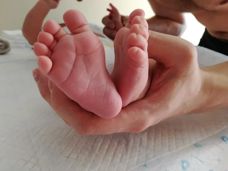 pies de bebe
