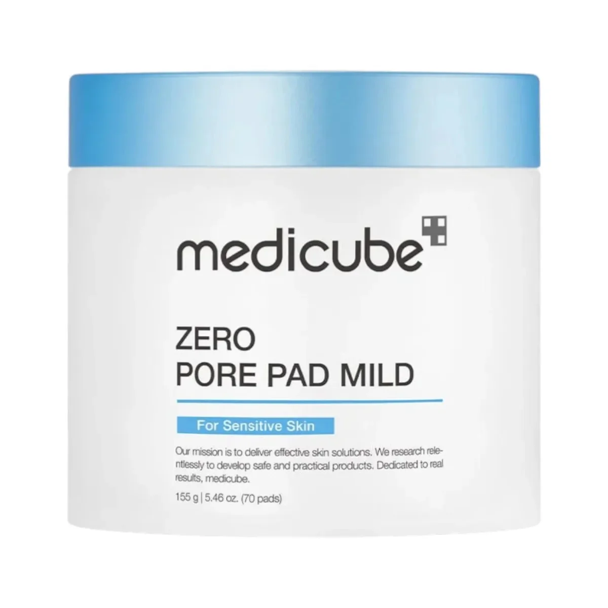Medicube Zero Pore Pad Mild złuszczające płatki do skóry wrażliwej, 70 sztuk