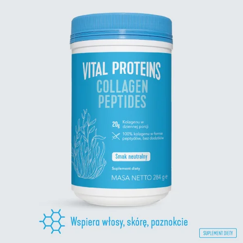 Vital Proteins Colagen Peptides Kolagen do picia smak neutralny, suplement diety, 284g