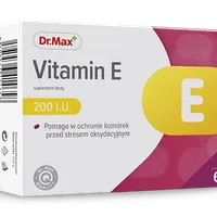 Vitamin E Dr.Max, suplement diety, 60 kapsułek