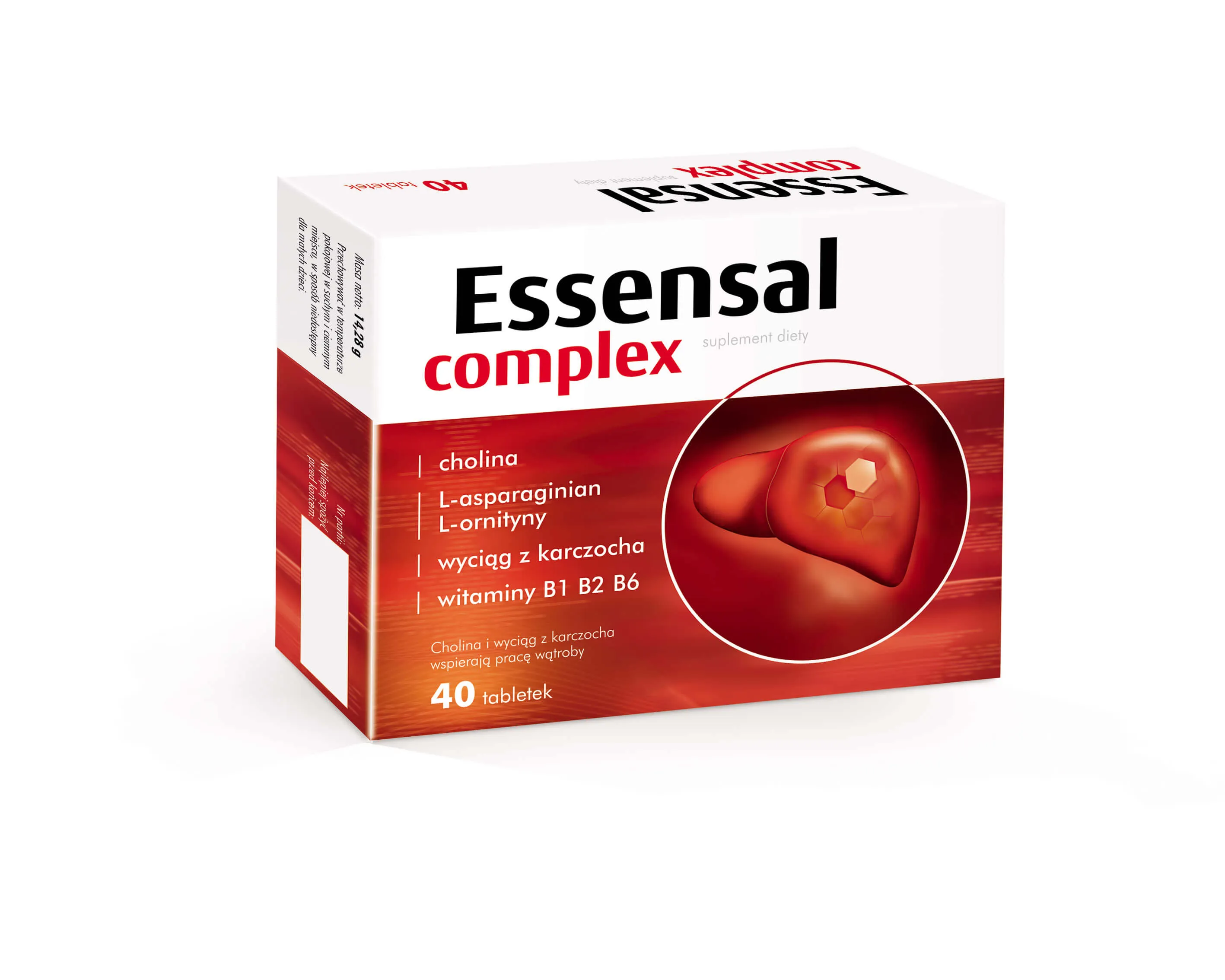 Essensal Complex, suplement diety, 40 tabletek