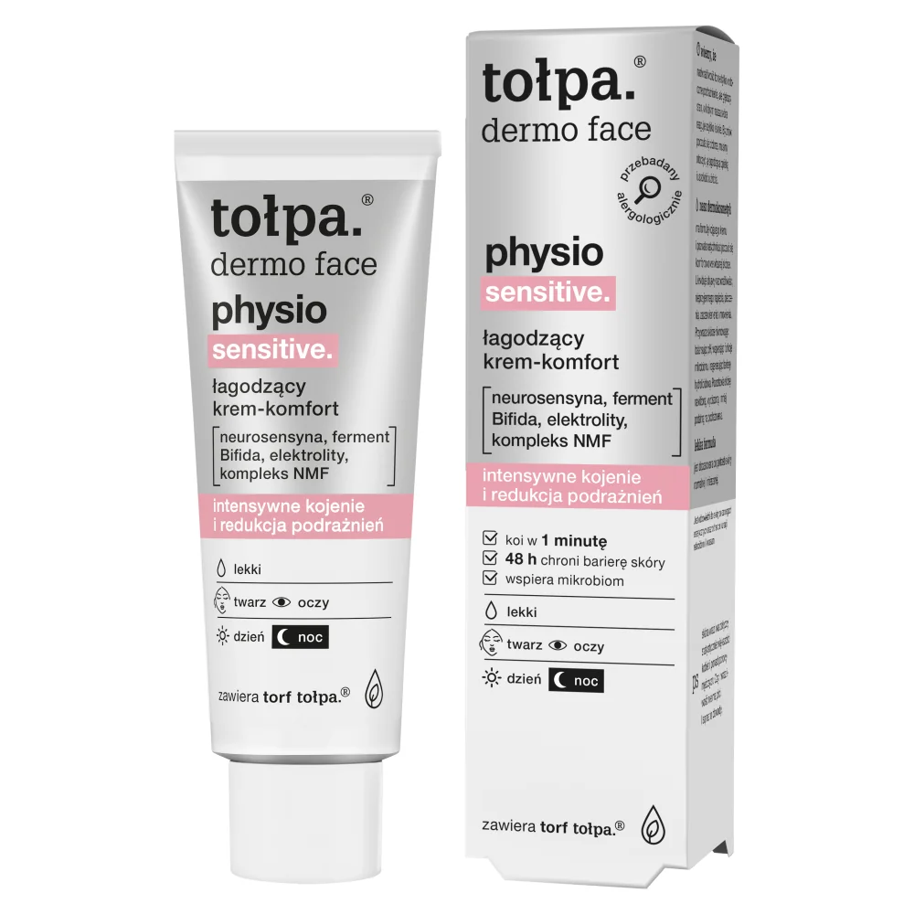 Tołpa Dermo Face Physio Sensitive łagodzący krem-komfort, 40 ml