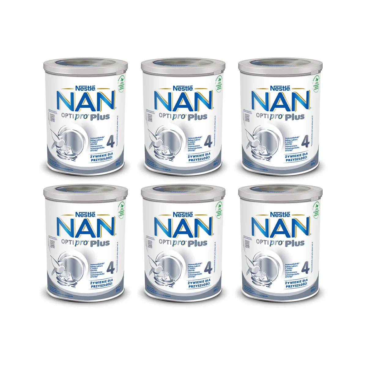Nestle Nan Optipro Plus 4 mleko po 2. roku życia, 6x800 g